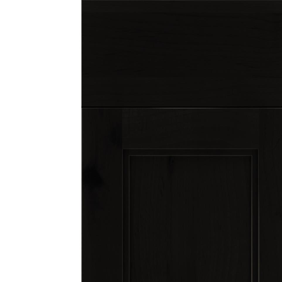 Square Charcoal Dark Finish Square Cabinets