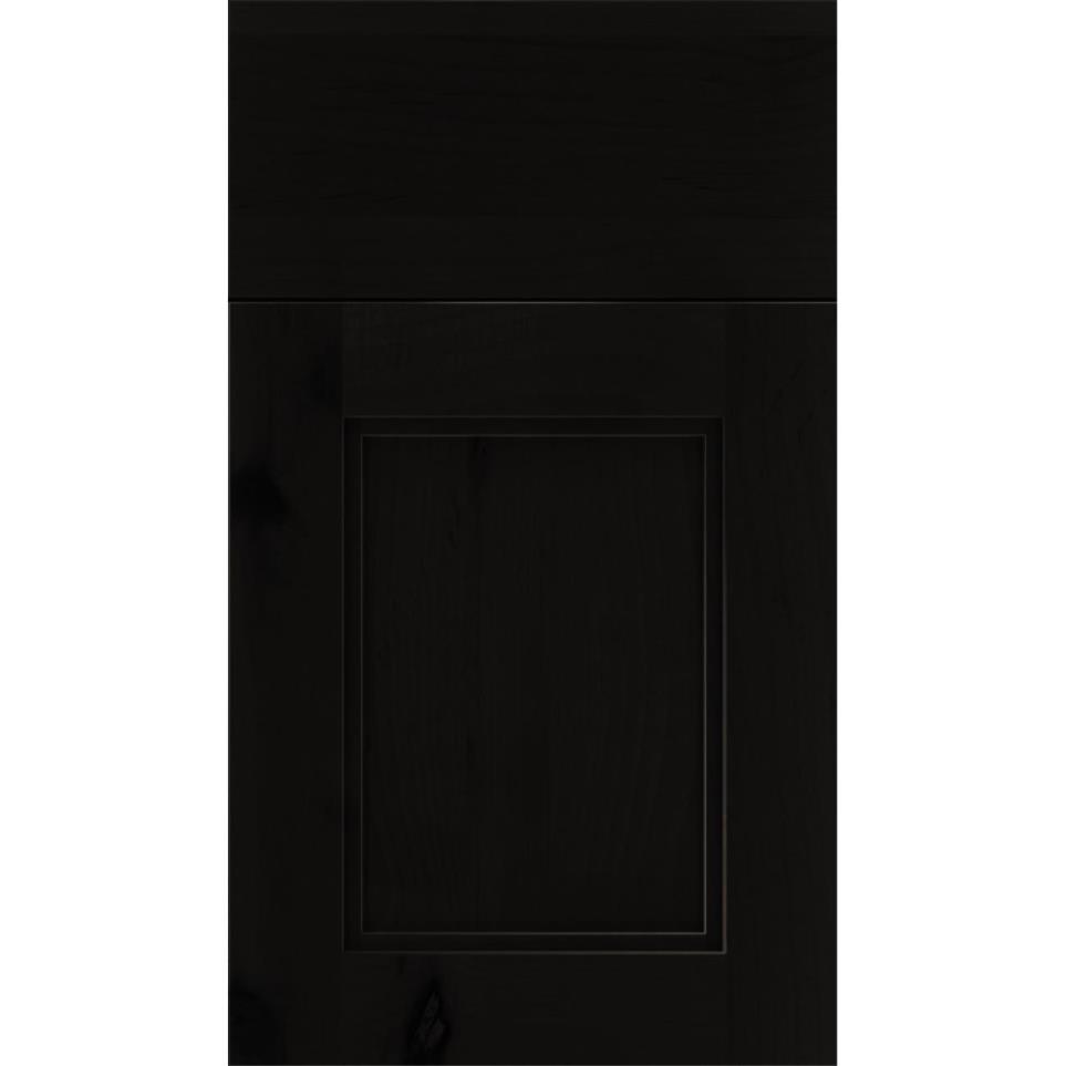 Square Charcoal Dark Finish Square Cabinets