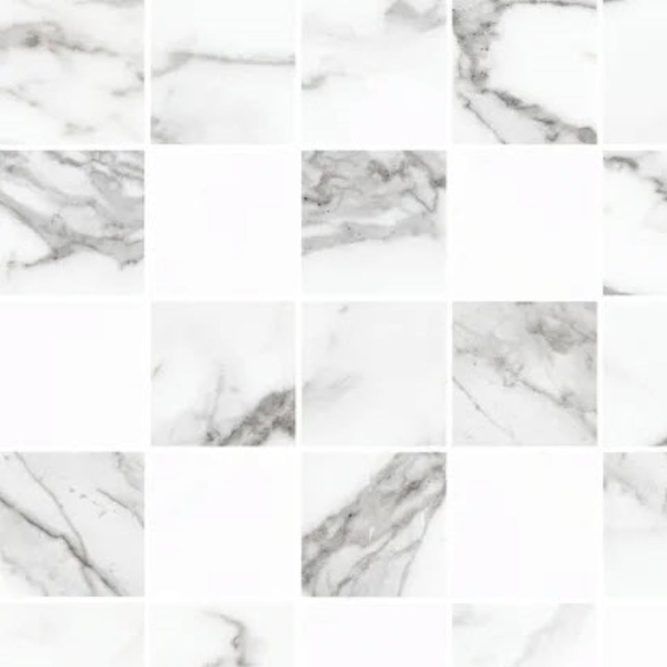 Mosaic White White Tile