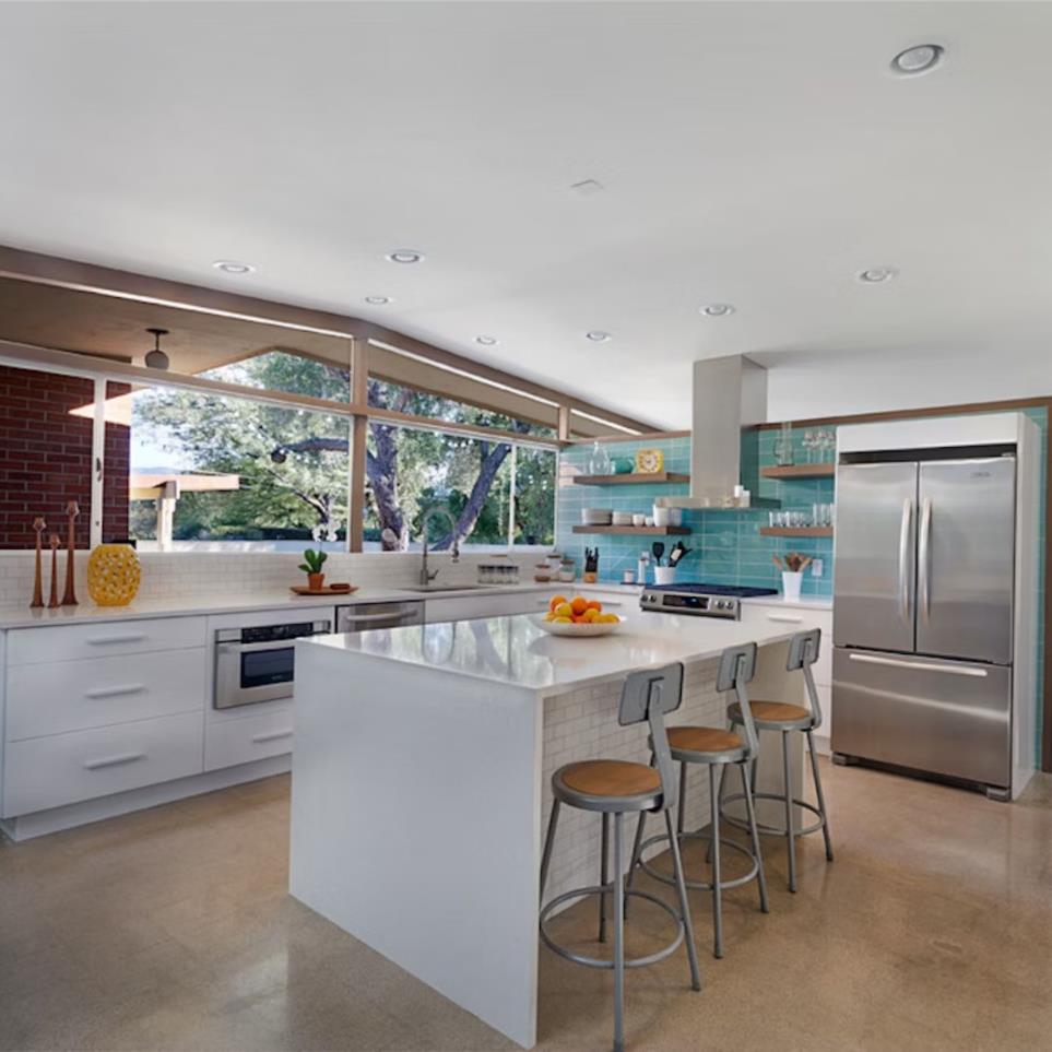Slab Silestone Blanco Maple White Quartz Countertops