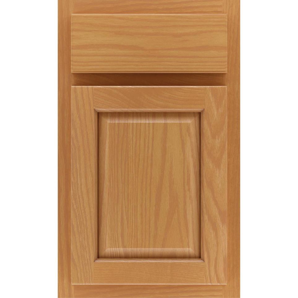 Square Nectar Medium Finish Square Cabinets
