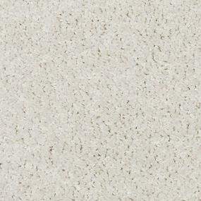 Textured Saxony Pearl White Carpet