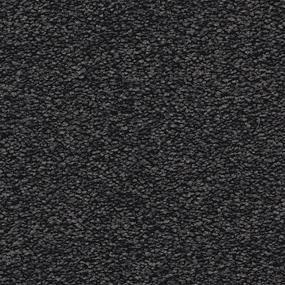 Textured Saxony Bewitching Black Carpet