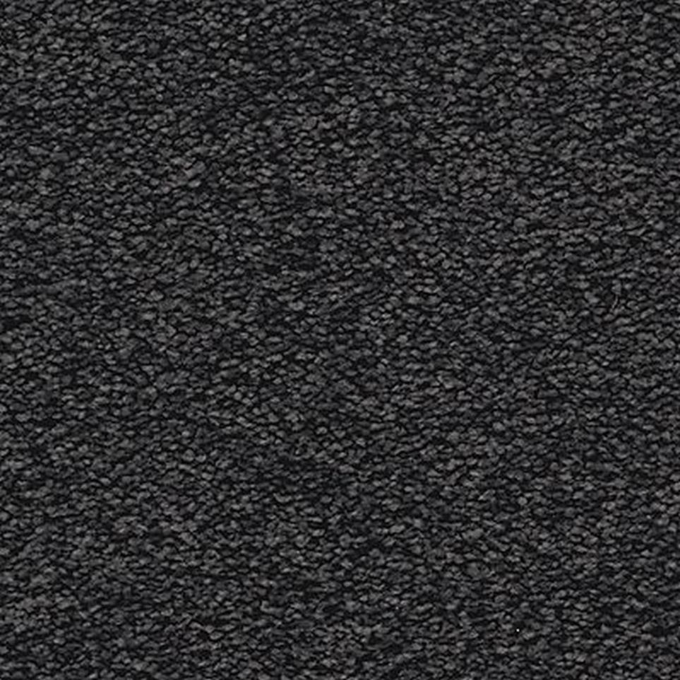Textured Saxony Bewitching Black Carpet