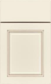 Square Coconut Toasted Almond Glaze - Paint Square Cabinets