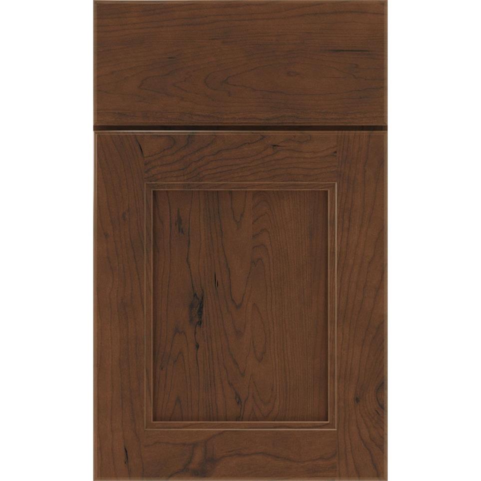 Square Tundra Dark Finish Square Cabinets
