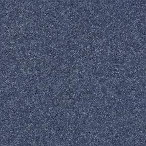 Textured Saxony Gravel Blue Carpet