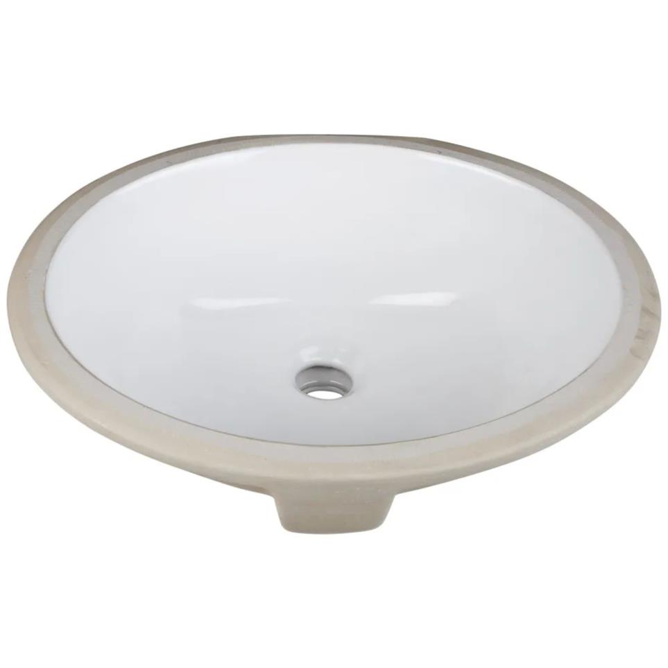 Bath White  Bathroom Sinks