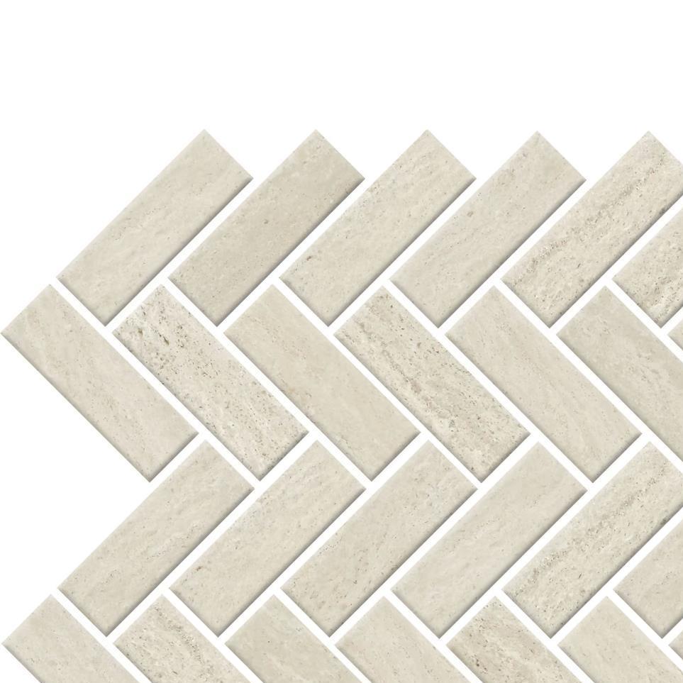 Mosaic White Matte White Tile