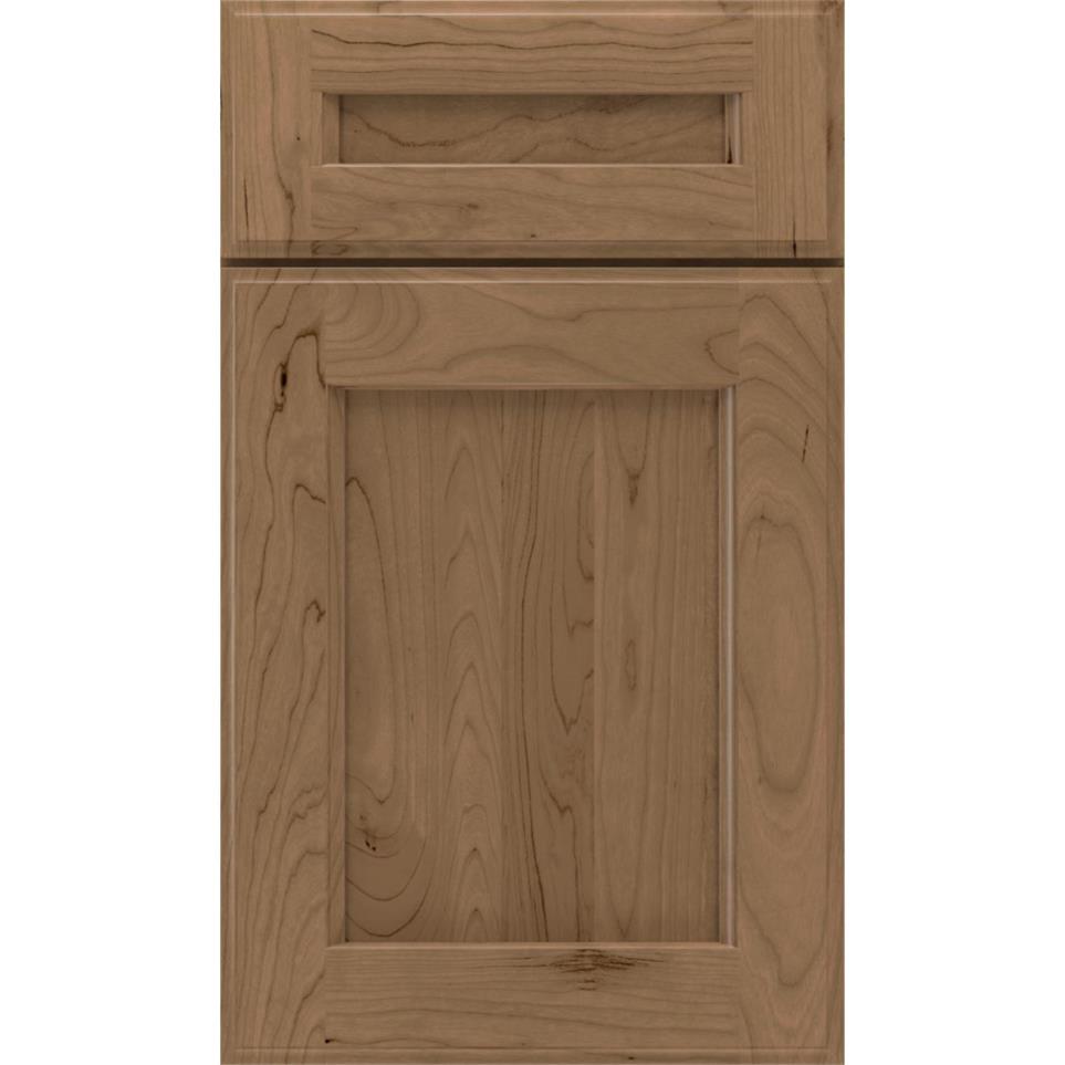 5 Piece Buckskin Medium Finish 5 Piece Cabinets