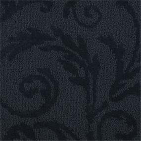 Pattern Aegean Black Carpet