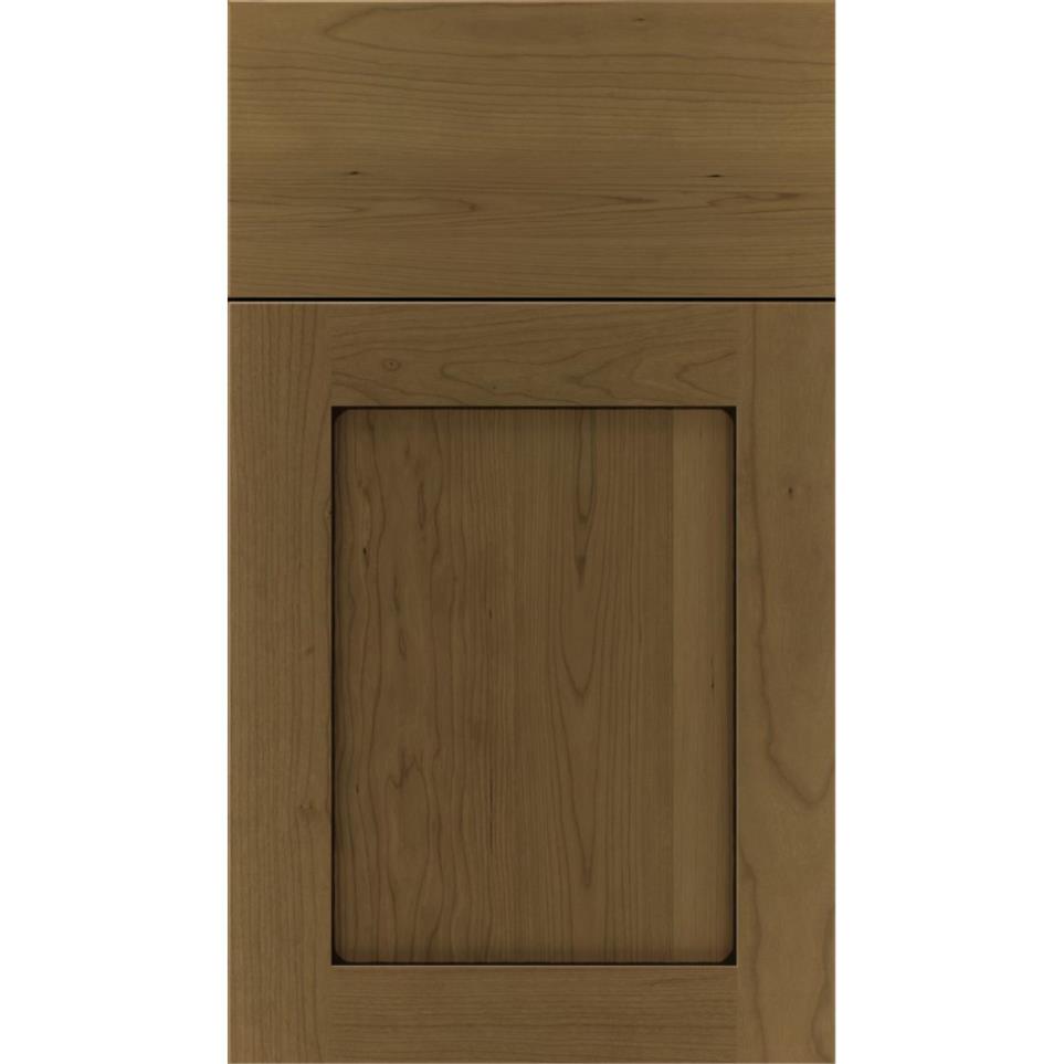 Square Frappe Black Glaze Glaze - Stain Square Cabinets