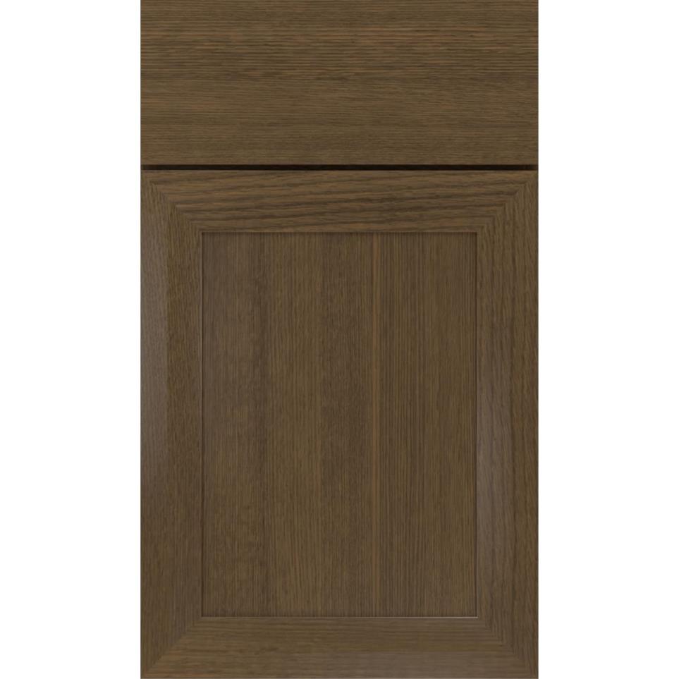 Square Morel Medium Finish Square Cabinets