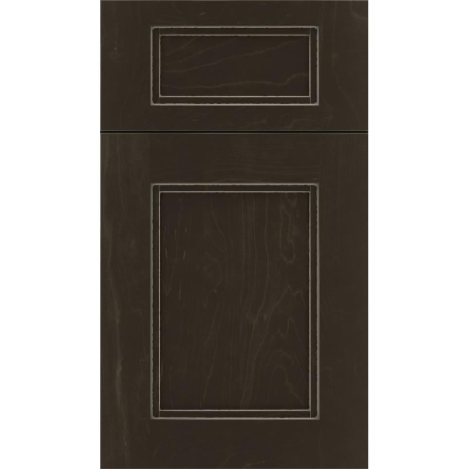 5 Piece Thunder Pewter Glaze Glaze - Stain 5 Piece Cabinets