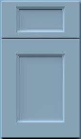 Square Ocean Blue Paint - Other Cabinets