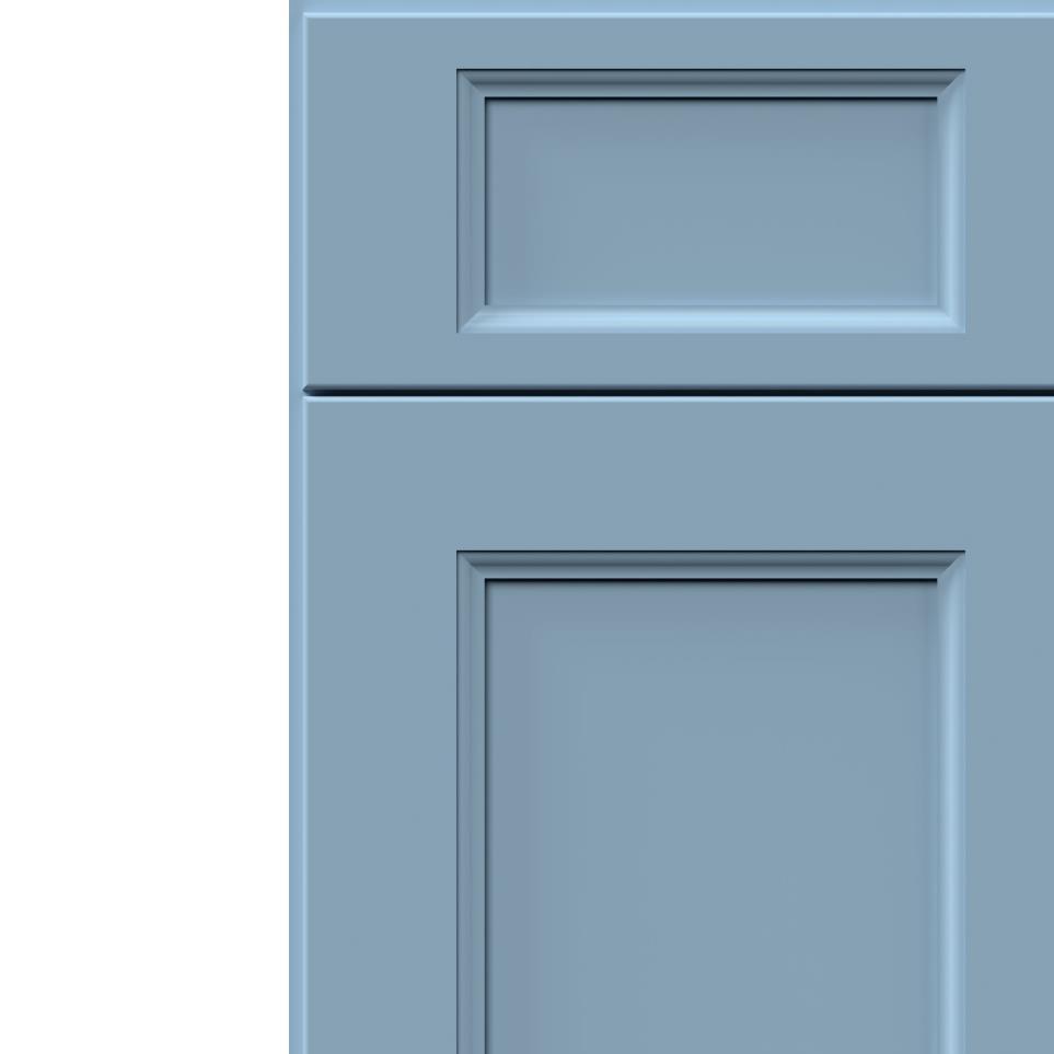 Square Ocean Blue Paint - Other Square Cabinets