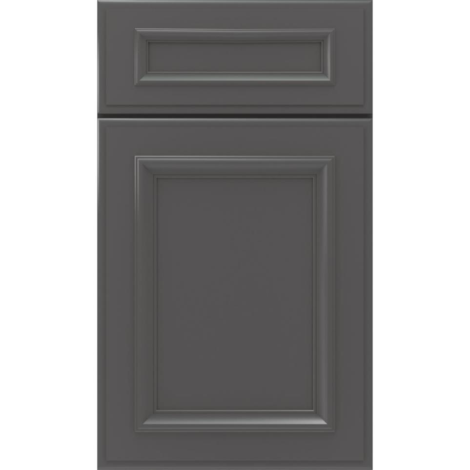 5 Piece Peppercorn Paint - Grey 5 Piece Cabinets