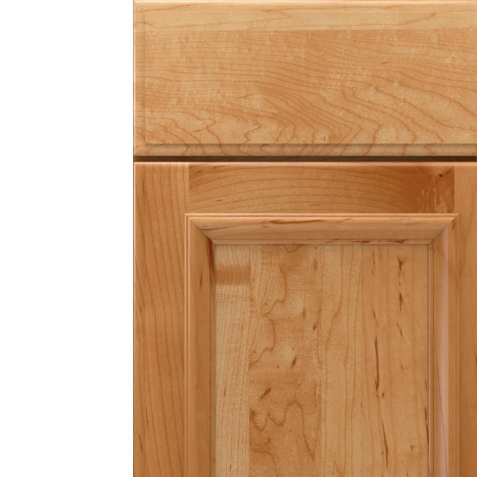 Square Sandpiper Light Finish Square Cabinets