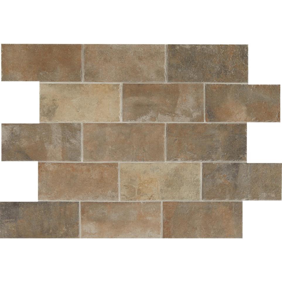 Tile Patio Matte Brown Tile