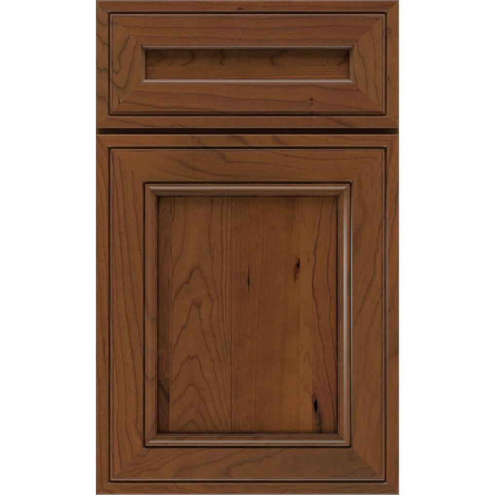 Square Coffee Medium Finish Square Cabinets