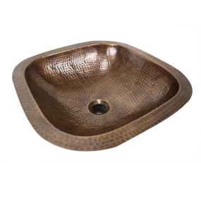 Bath Antique Copper Brown  Bathroom Sinks