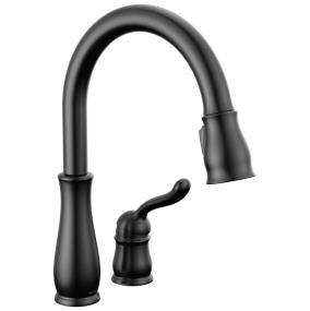 Kitchen Matte Black Black Faucets