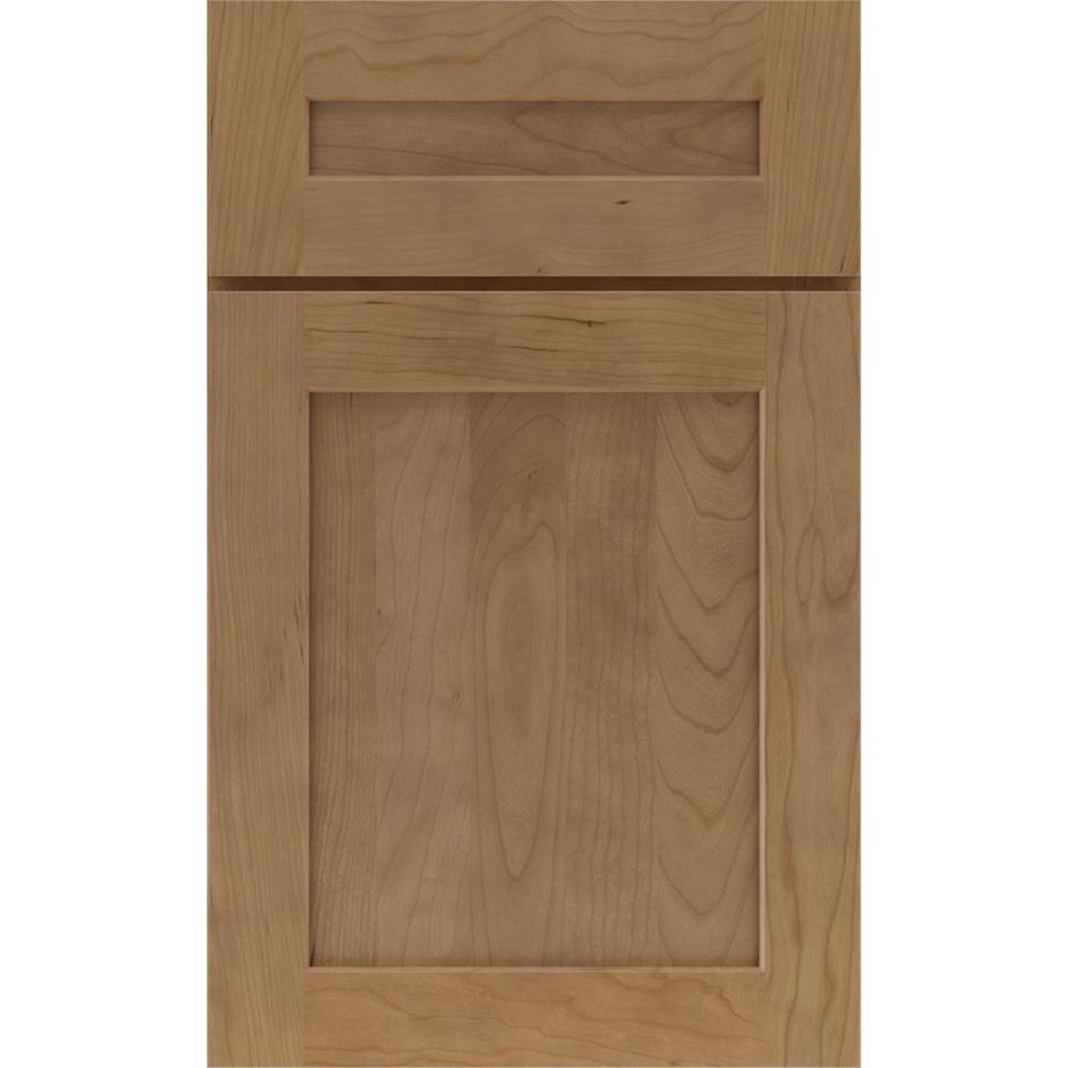 5 Piece Buckskin Medium Finish 5 Piece Cabinets