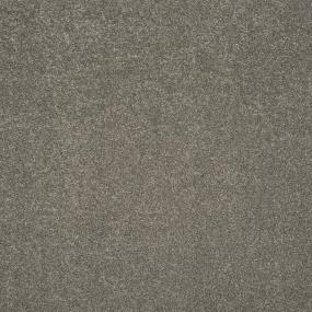 Textured Saxony Crosstown Harbor Gray Carpet