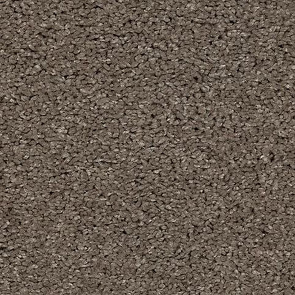 Textured Saxony Crewelwork Brown Carpet