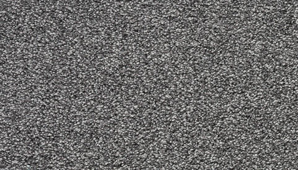 Textured Saxony Centime Gray Carpet