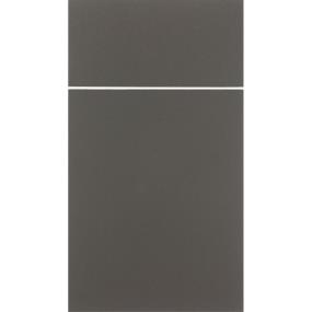 Slab Metallic Gibraltar Paint - Other Slab Cabinets