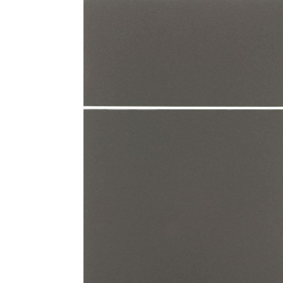 Slab Metallic Gibraltar Paint - Other Slab Cabinets