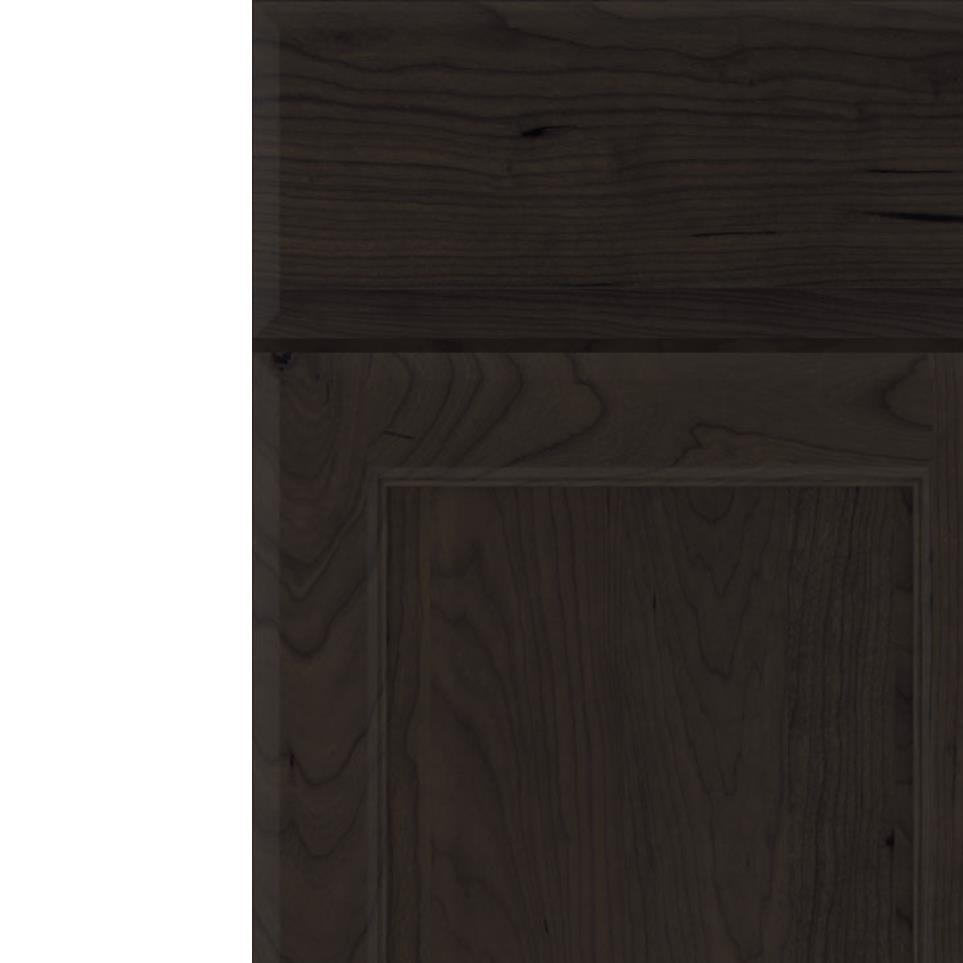 Square Storm Dark Finish Square Cabinets