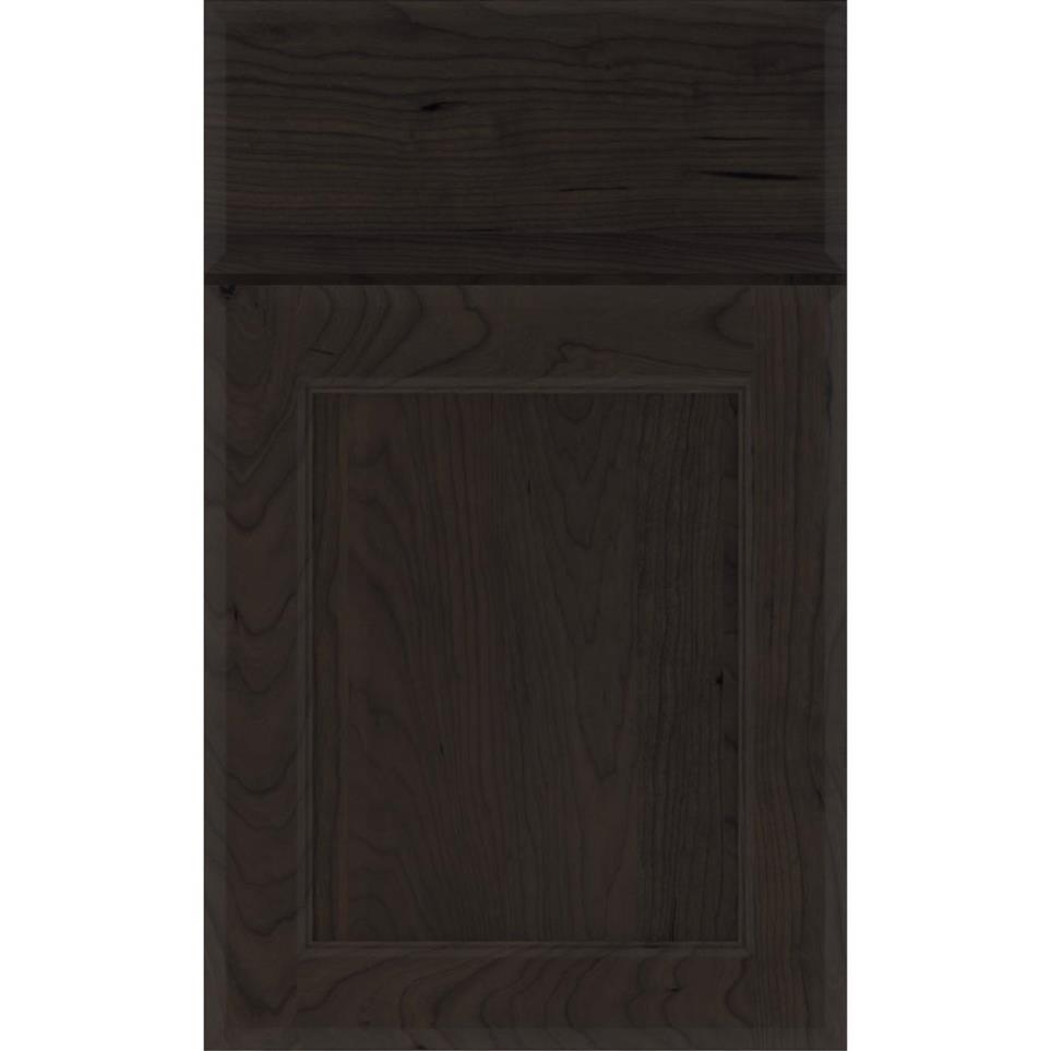 Square Storm Dark Finish Square Cabinets