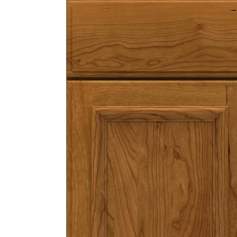 Square Single Malt Medium Finish Square Cabinets