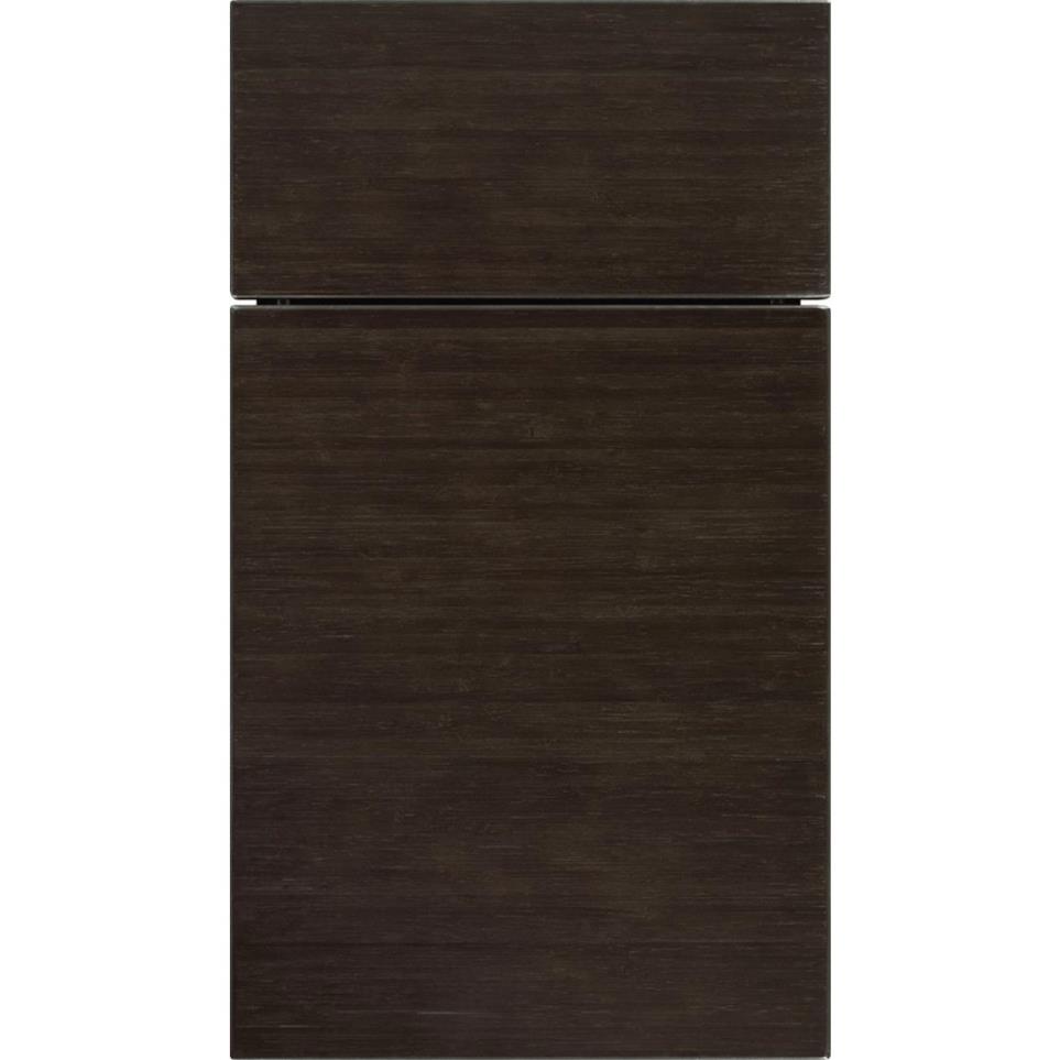 Slab Thunder Dark Finish Slab Cabinets