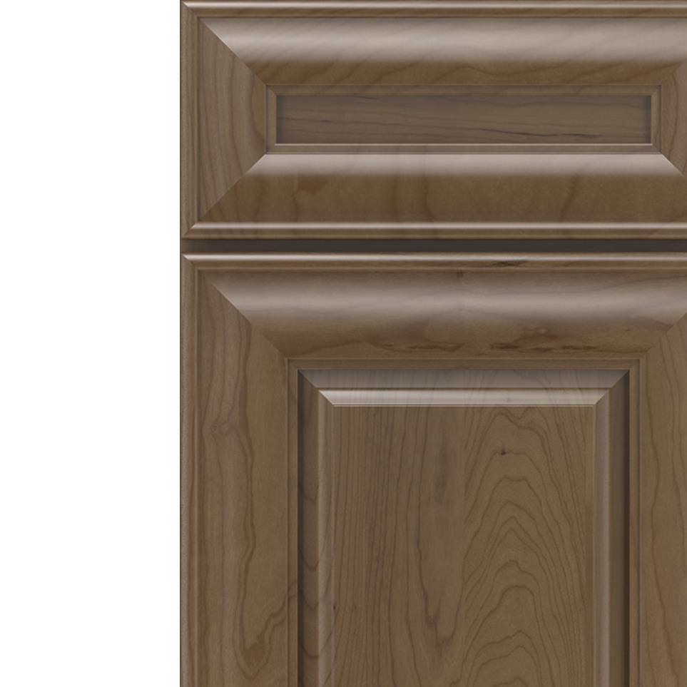 Square Morel Medium Finish Square Cabinets