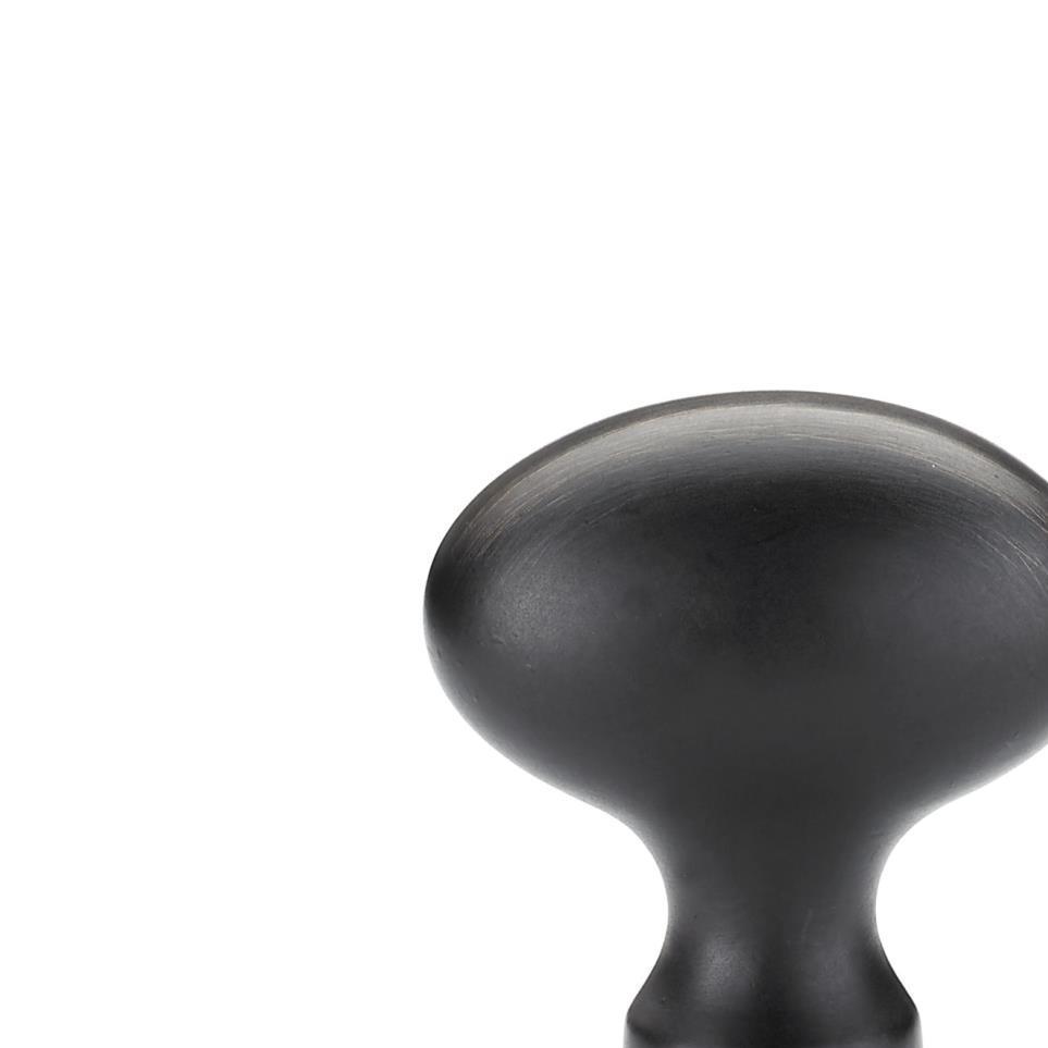 Knob Brushed Oil-Rubbed Bronze Bronze Knobs