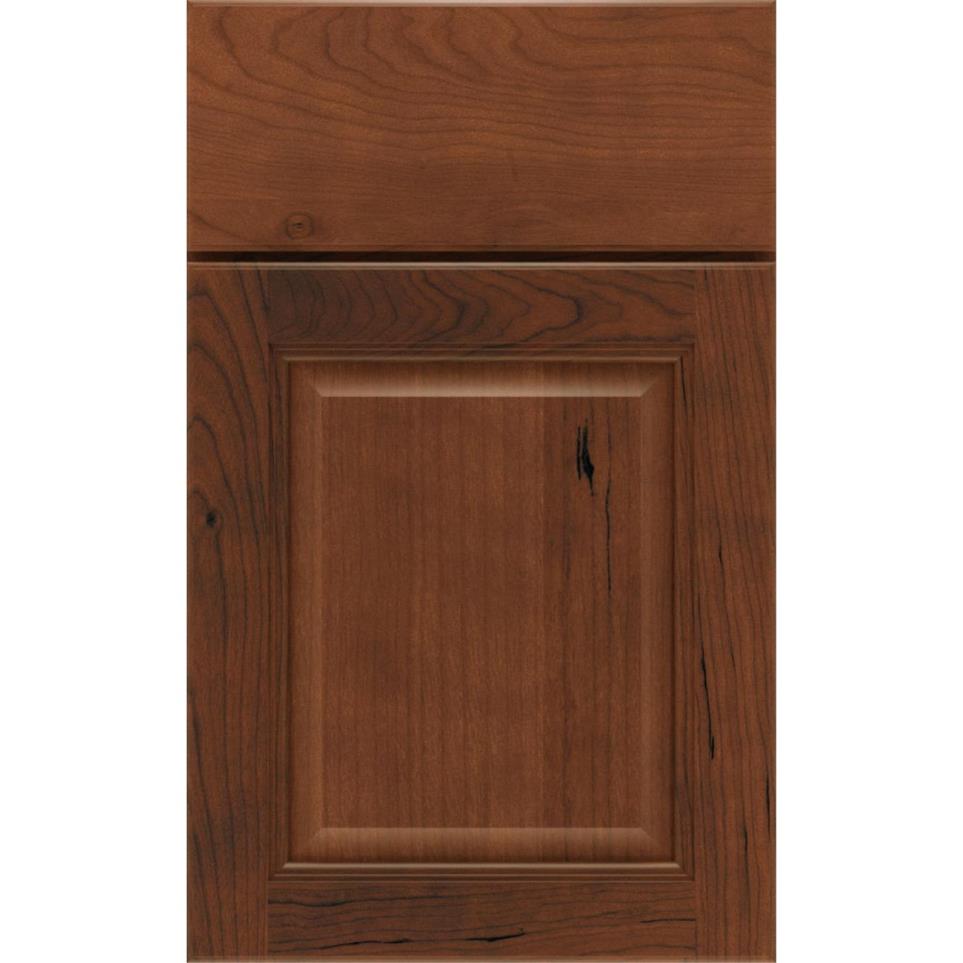 Square Tundra Dark Finish Square Cabinets