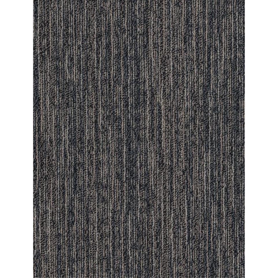 Loop Carve Gray Carpet Tile