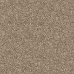 Textured Saxony Rumcake Beige/Tan Carpet