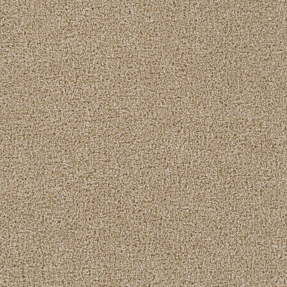 Textured Saxony Unified Beige/Tan Carpet