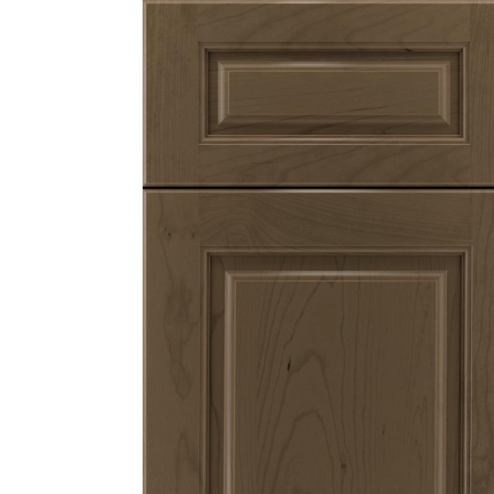 Square Cortado Medium Finish Square Cabinets