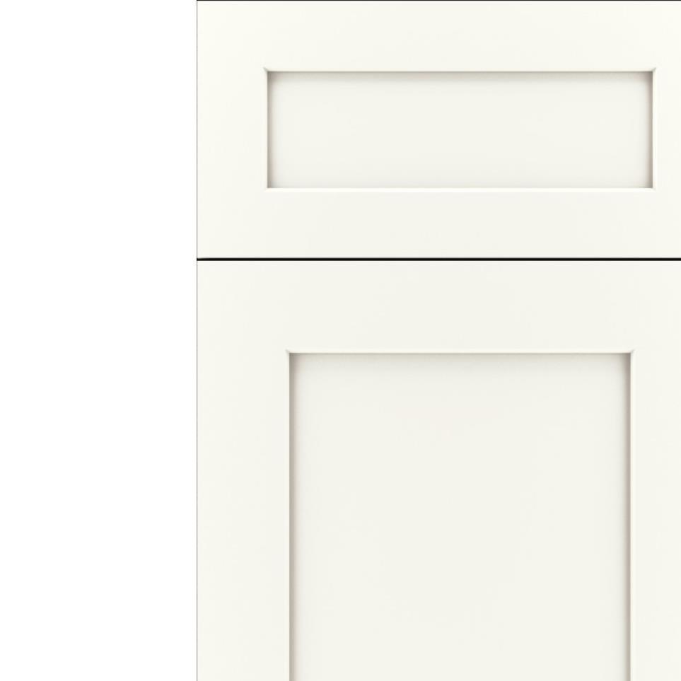 5 Piece Satin White Paint - White 5 Piece Cabinets