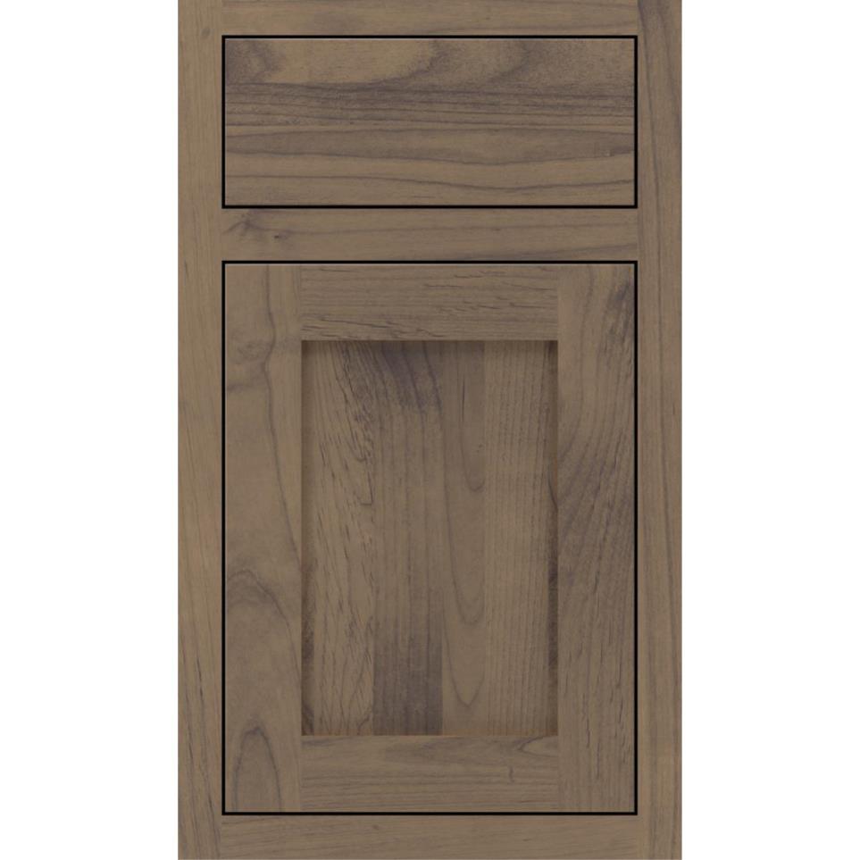 Square Cliff Medium Finish Square Cabinets