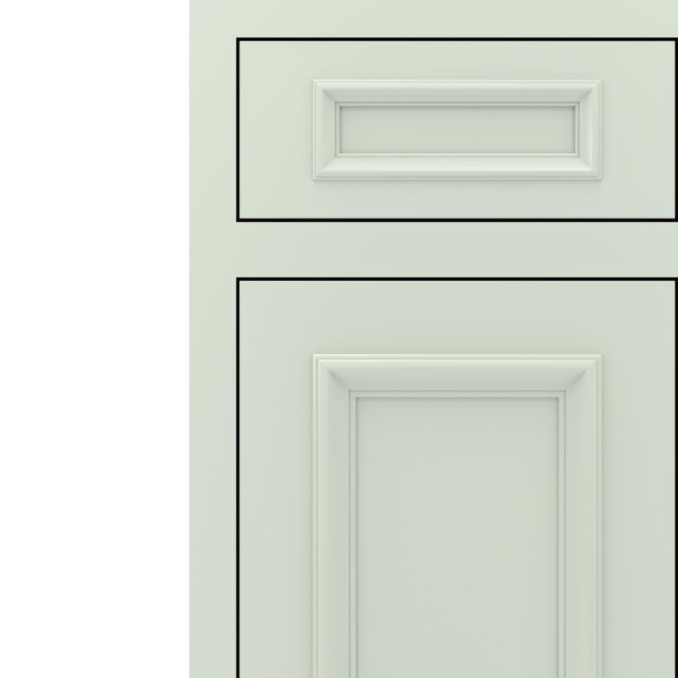 Inset Sea Salt Paint - Other Inset Cabinets