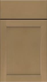 Square Quill Medium Finish Square Cabinets