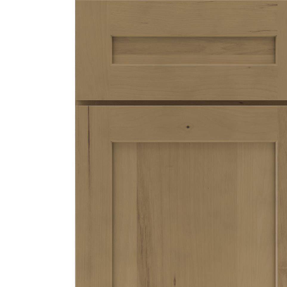 5 Piece Buckskin Medium Finish 5 Piece Cabinets