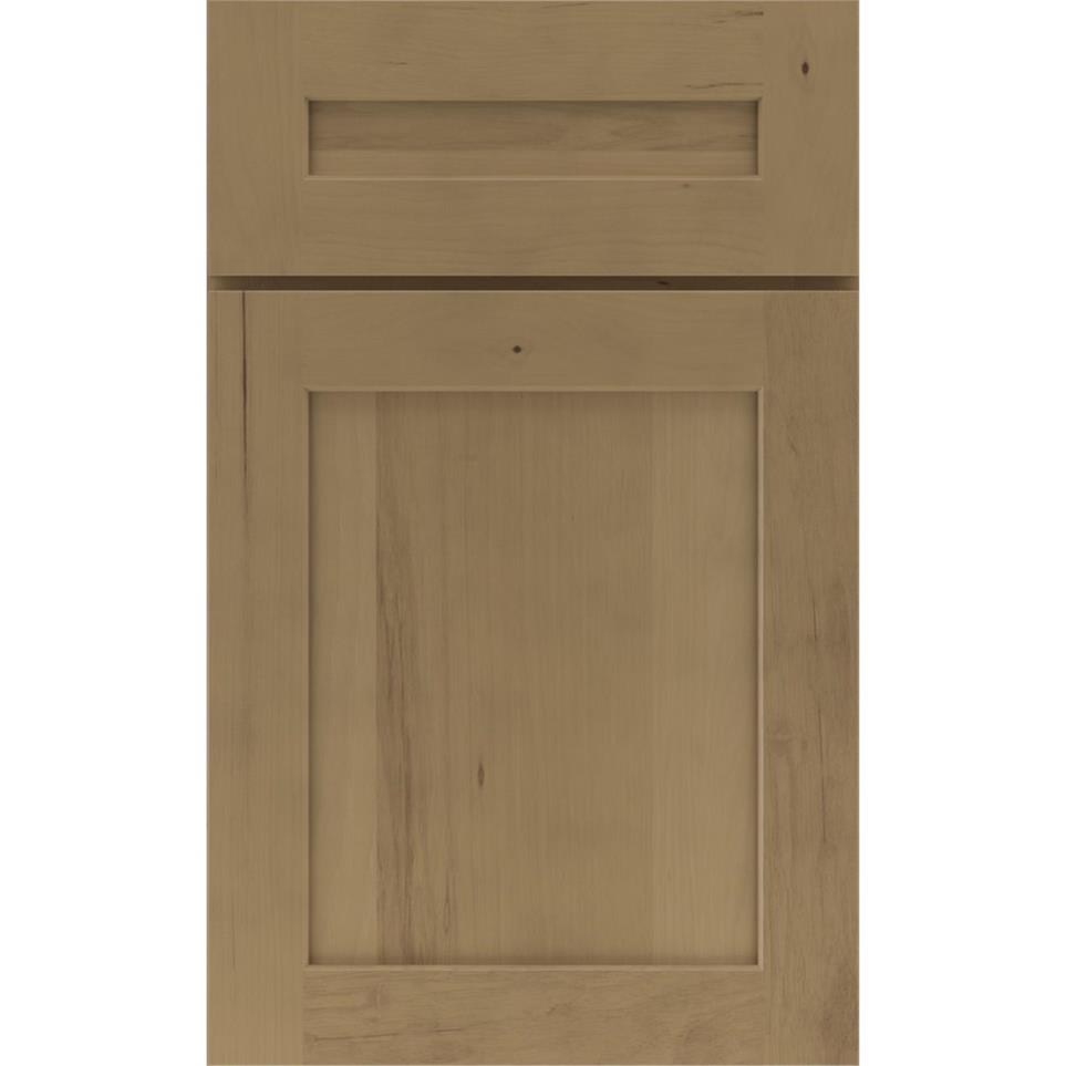 5 Piece Buckskin Medium Finish 5 Piece Cabinets