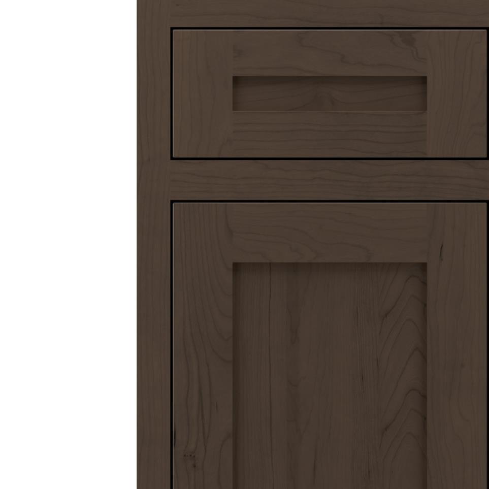 Inset Boulder Dark Finish Inset Cabinets